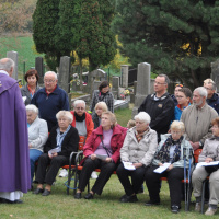 Slavnost svěcení hřbitova a sázení lip ke 101. výročí založení Československa